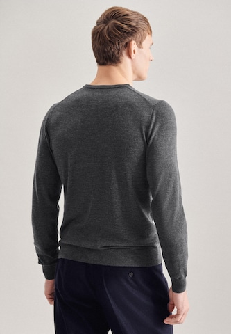 SEIDENSTICKER Pullover 'Schwarze Rose' in Grau