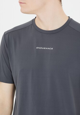 ENDURANCE Performance shirt 'Loker' in Grey