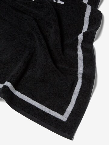 Karl Lagerfeld Ręcznik plażowy w kolorze czarny