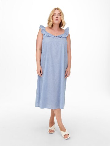 Robe 'Rally' ONLY Carmakoma en bleu