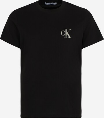 Calvin Klein Jeans Plus Shirt in Black: front