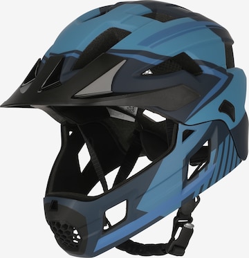 Crazy Safety Helmet 'Tital' in Blue: front