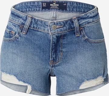 HOLLISTER Regular Jeans in Blauw: voorkant