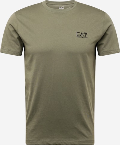 Maglietta EA7 Emporio Armani di colore cachi / nero, Visualizzazione prodotti