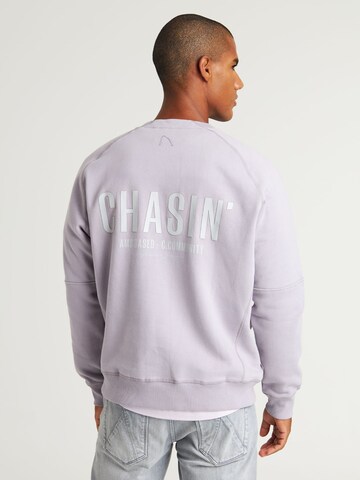 Sweat-shirt 'Mayor Sweat' CHASIN' en violet