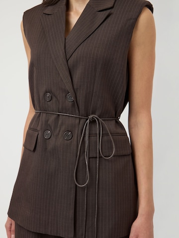 Gilet de costume 'YASShimma' YAS en marron