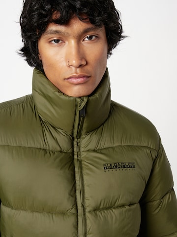 Veste d’hiver 'SUOMI' NAPAPIJRI en vert