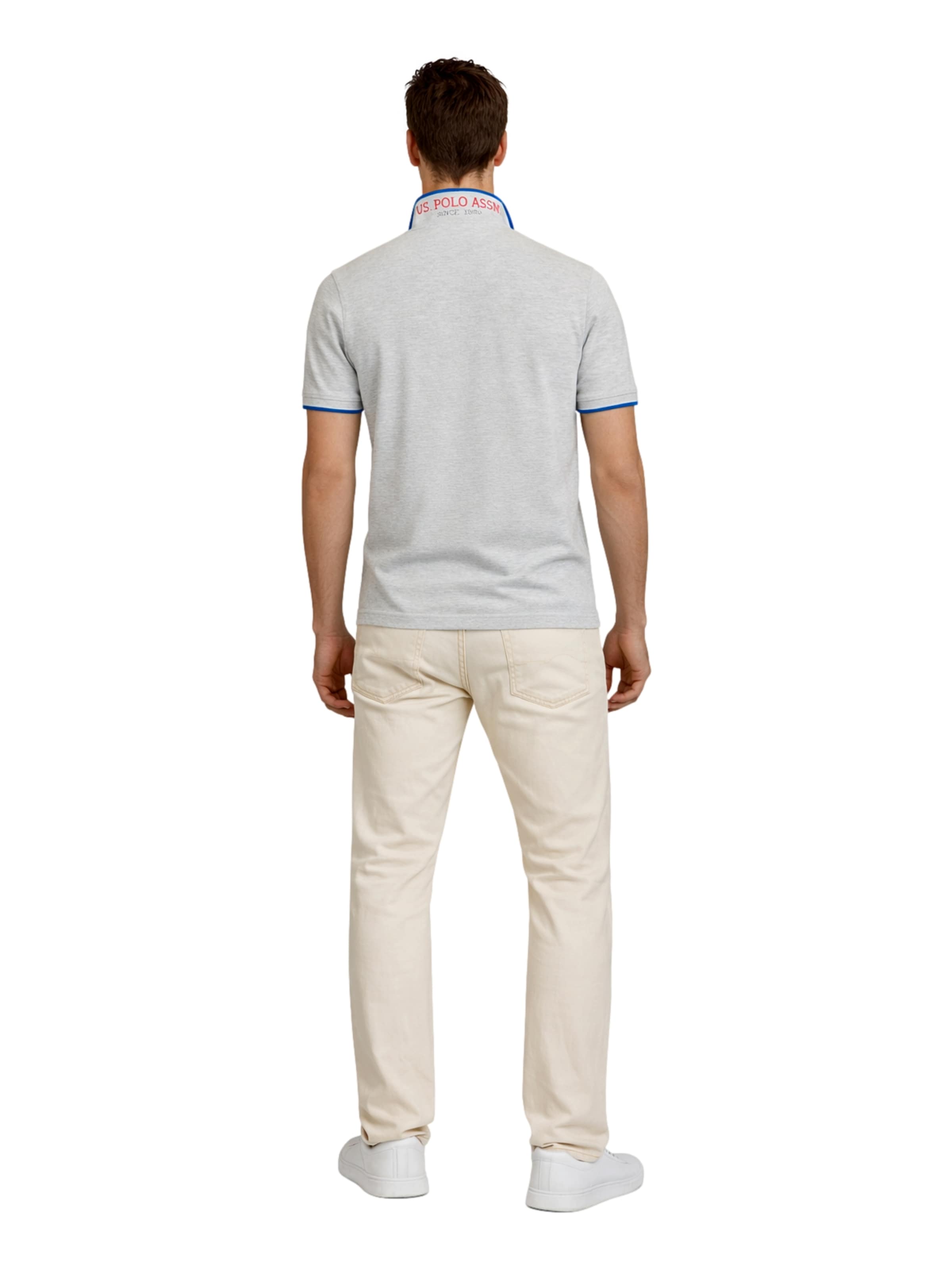 U.S. POLO ASSN. Футболка в Серый