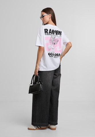 Noisy may Shirt 'Ramen' in White