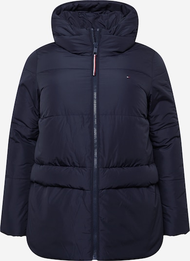 Geacă de iarnă Tommy Hilfiger Curve pe albastru închis / roșu / alb, Vizualizare produs