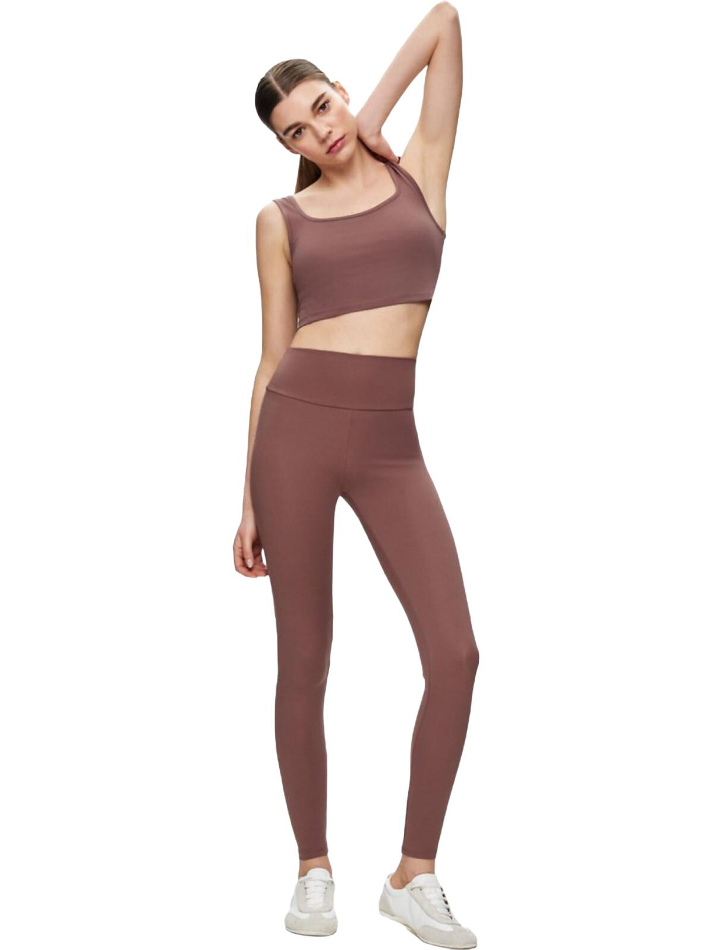 Haut 'Strappy Tank Top' LTB Jeans en marron