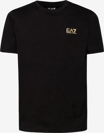 EA7 Emporio Armani Shirt 'T-shirt EA7 da Uomo - nero 8NPT250208 NEROORO' in Zwart: voorkant