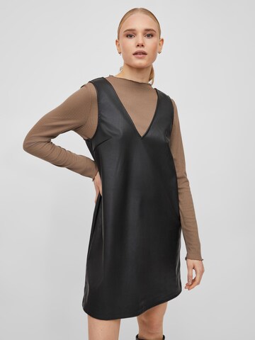 VILA فستان 'Laly' بلون أسود: الأمام