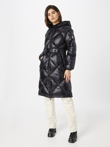 Manteau d’hiver 'BLAKE' No. 1 Como en noir : devant