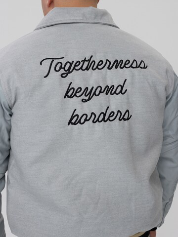 Dxnmxrk Collegejacke 'DXGeert' in Grau