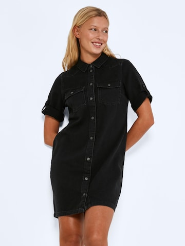 Robe-chemise 'Signe' Noisy may en noir