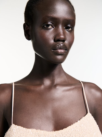 MANGO Top 'XLENJU' in Beige