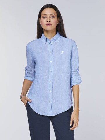 Polo Sylt Blouse in Blue: front