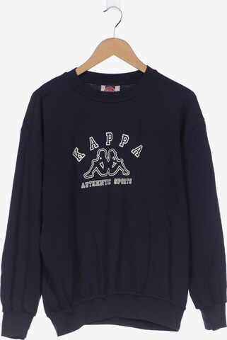 KAPPA Sweatshirt & Zip-Up Hoodie in L in Blue: front