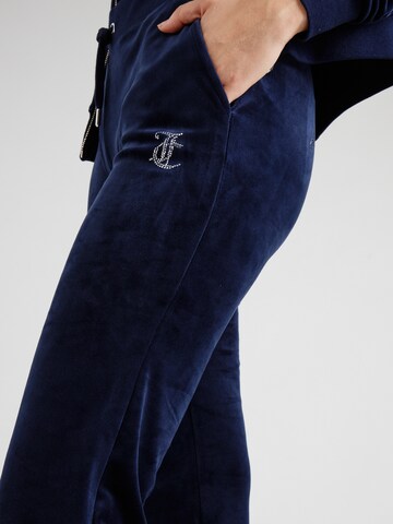 Juicy Couture Regular Hose 'CLASSIC' in Blau