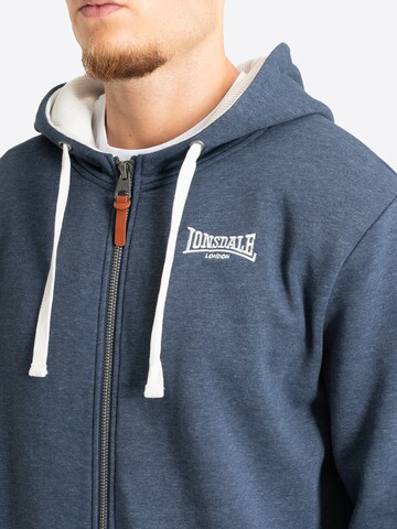 Giacca di felpa 'Hillingdon' di LONSDALE in blu