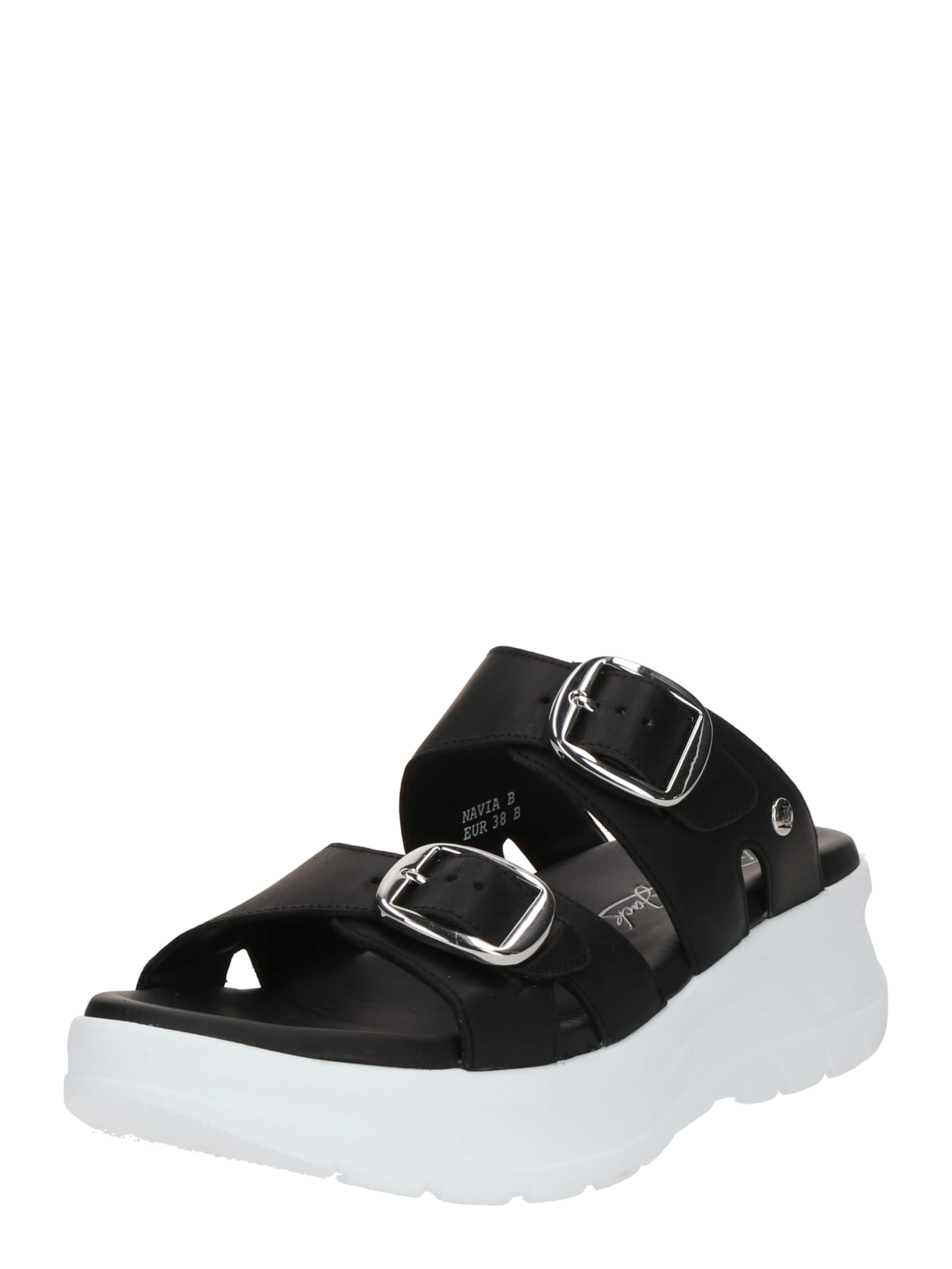 PANAMA JACK Mule 'Navia B1' in Black: front