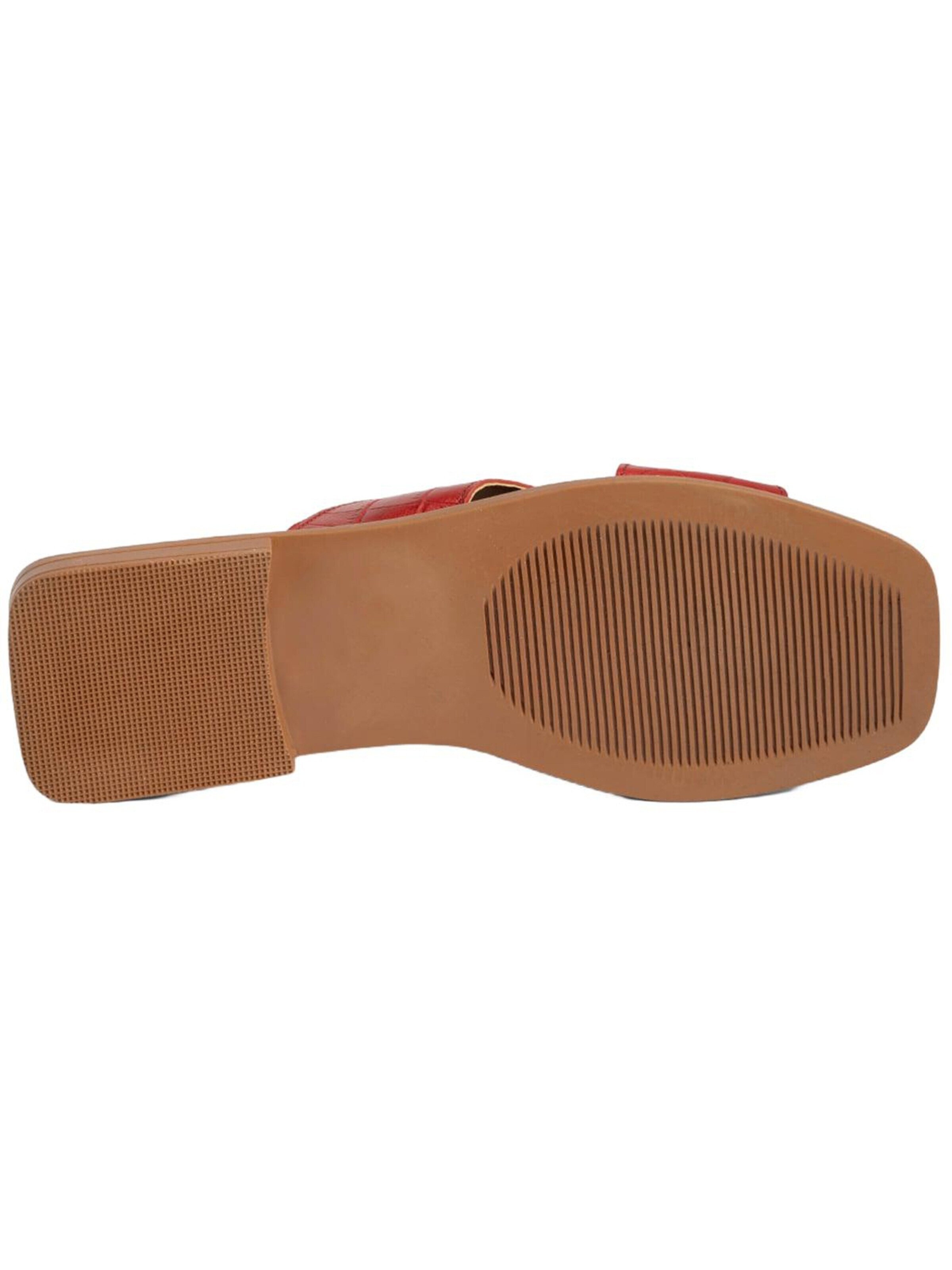 Mule 'Folien' Desa en rouge
