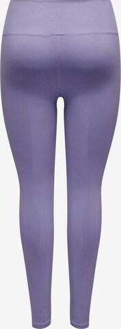 ONLY PLAY Skinny Workout Pants 'Frion' in Purple