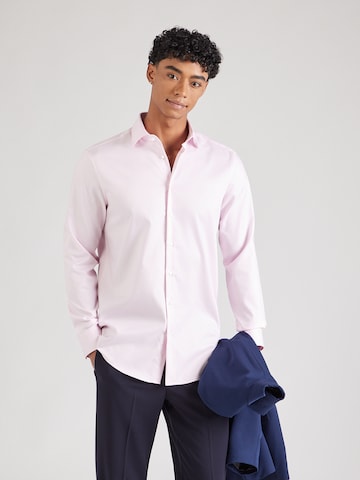SEIDENSTICKER Regular fit Businessskjorta 'Smart Classics' i rosa: framsida