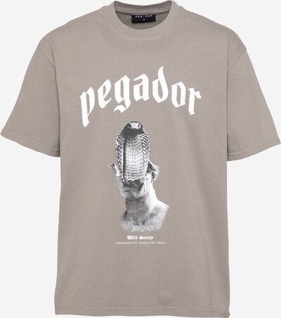 Pegador Shirt 'Naja' in Taupe / White, Item view