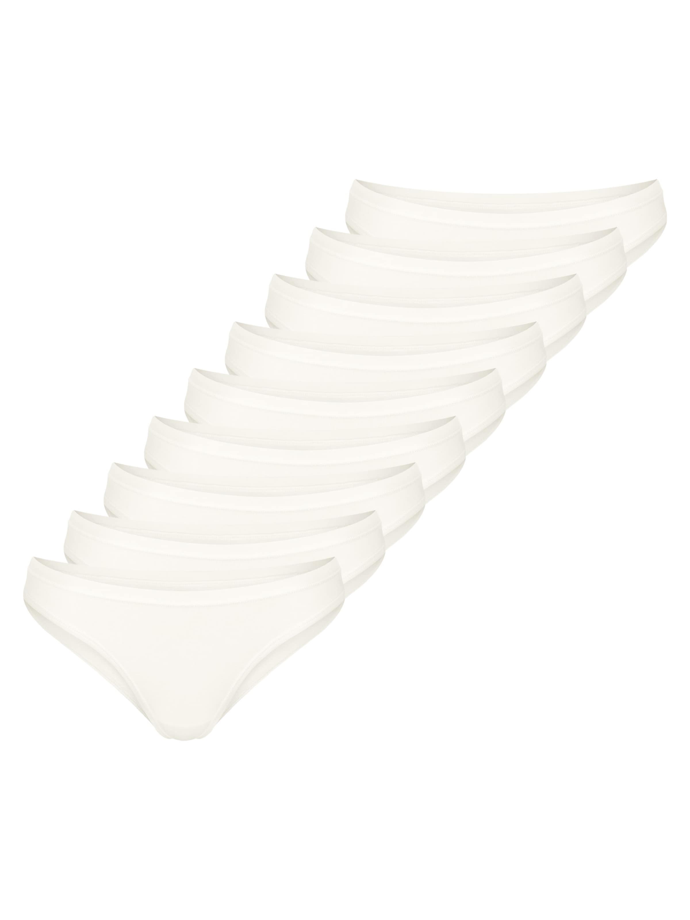 SLOGGI Slip 'GO Daily Cotton' in White: front