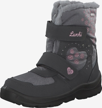 Bottes 'Kimiko' LURCHI en gris : devant