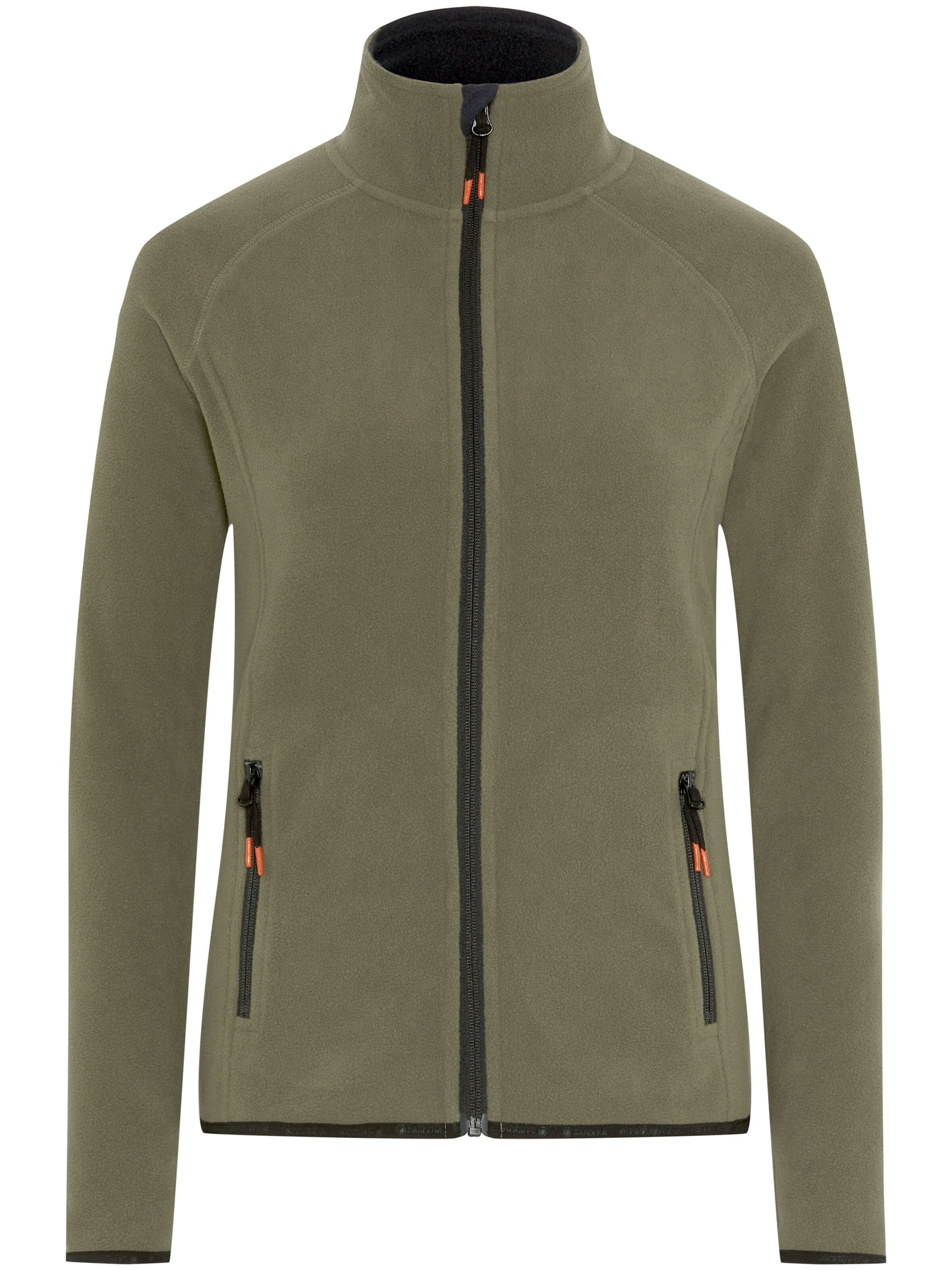 Gardena Fleece Jacket in Green: front