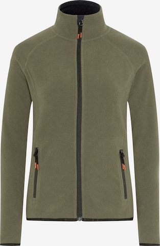 Gardena Fleece Jacket in Green: front