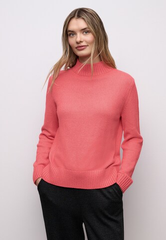 STREET ONE Sweater in Pink: front