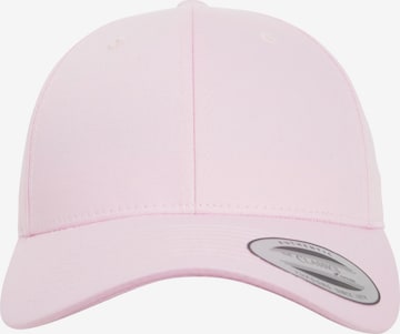Cappello da baseball 'Curved Classic' di Flexfit in rosa