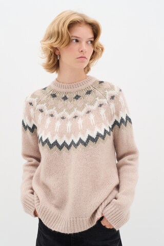 InWear Sweater in Beige: front