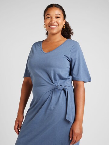 Vero Moda Curve Kleid 'VMCpina' in Blau