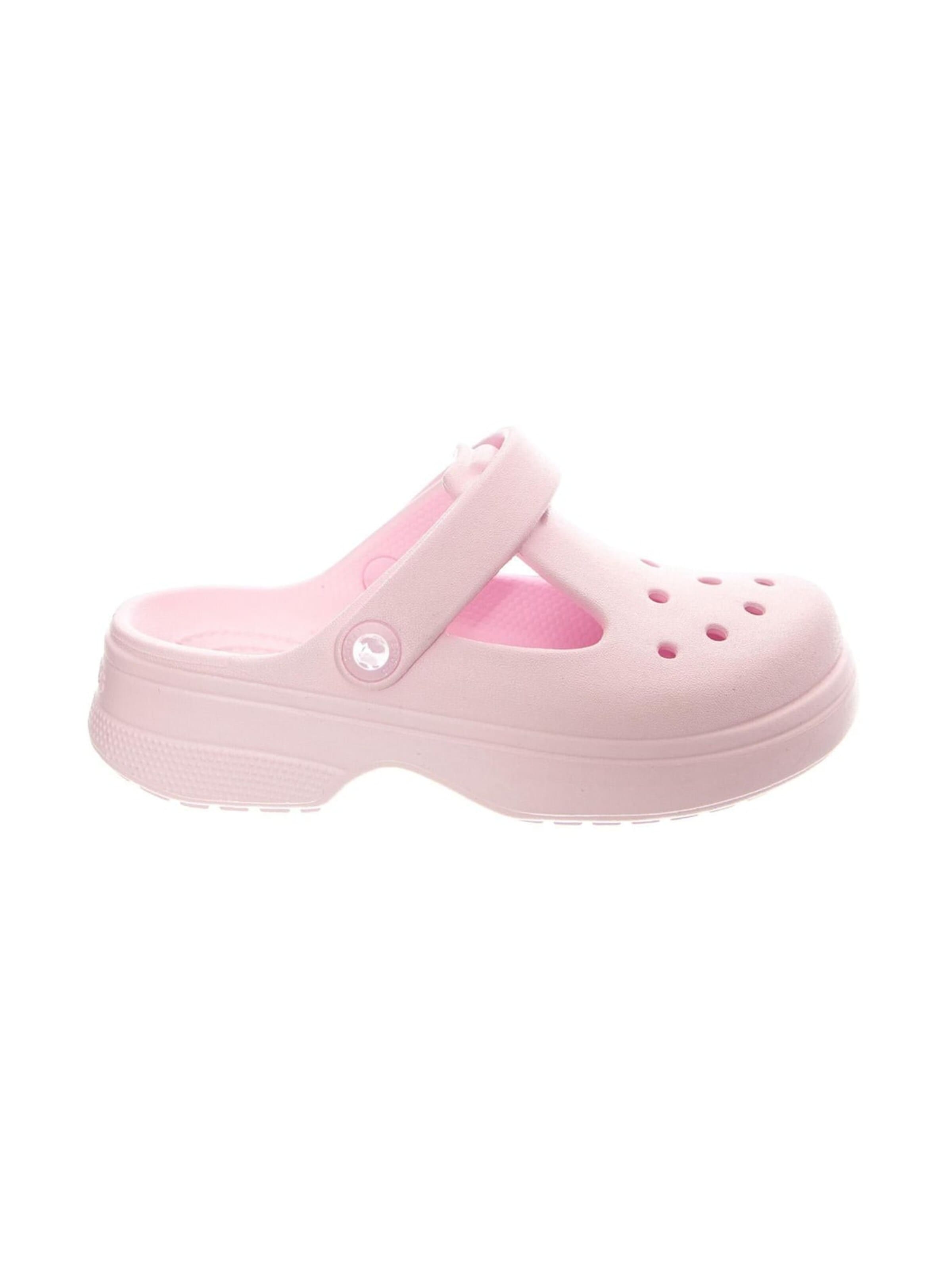 Sandalo 'Classic Mary Jane Clog K' di Crocs in rosa: frontale