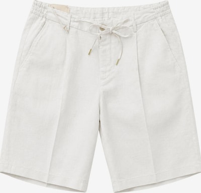 Briglia Hose 'Bermuda Virtuoso Garment-Dyed Linen and Cotton Shorts' in 46 in weiß, Produktansicht