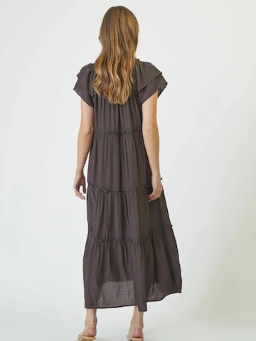 co'couture Kleid 'New Sunrise' in Braun