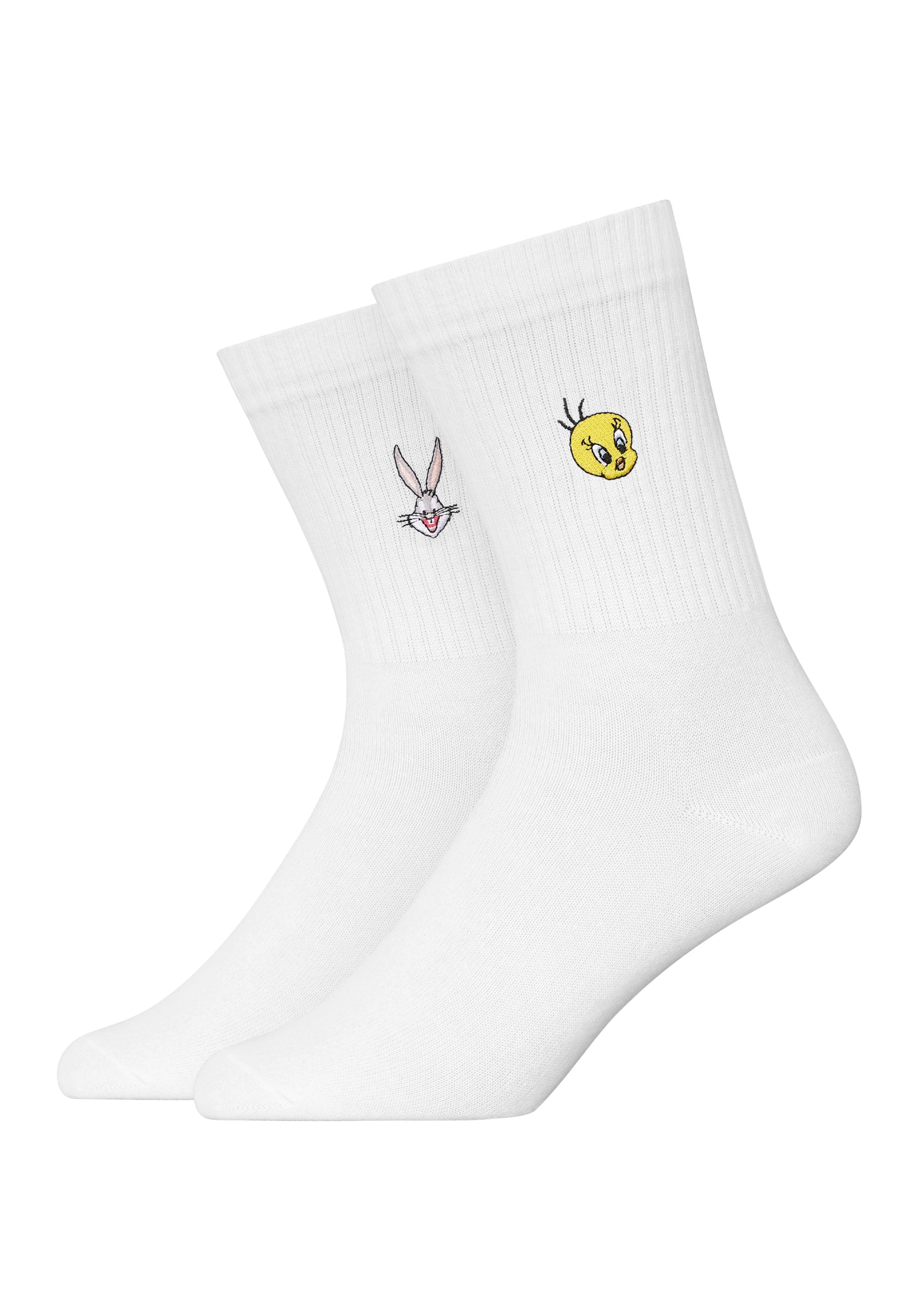 SNOCKS Socks in White: front