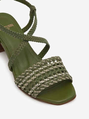 LOTTUSSE Sandals in Green