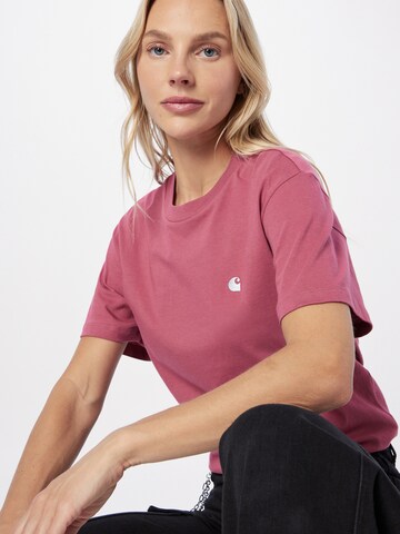 Carhartt WIP T-Shirt 'Casey' in Lila