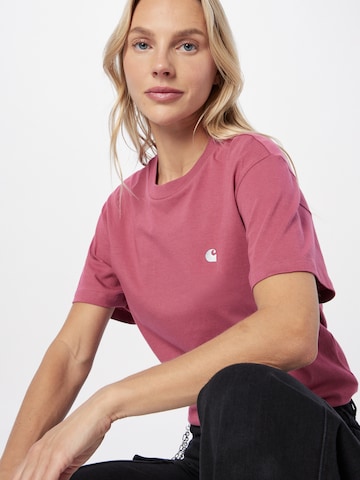 Carhartt WIP Majica 'Casey' | vijolična barva
