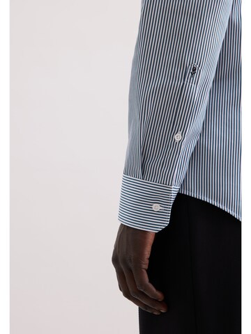 Coupe slim Chemise business 'SMART CLASSICS' SEIDENSTICKER en vert