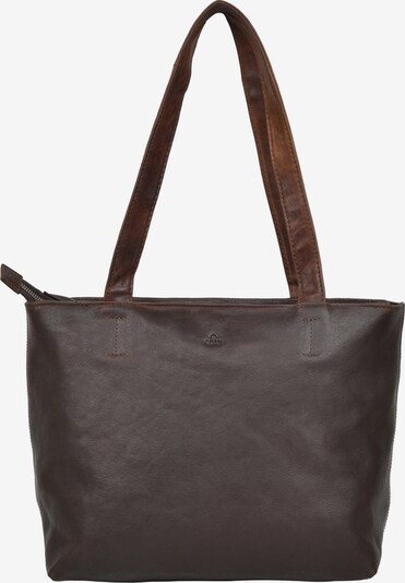 ADAX Shopper 'Penelope' in dunkelbraun, Produktansicht