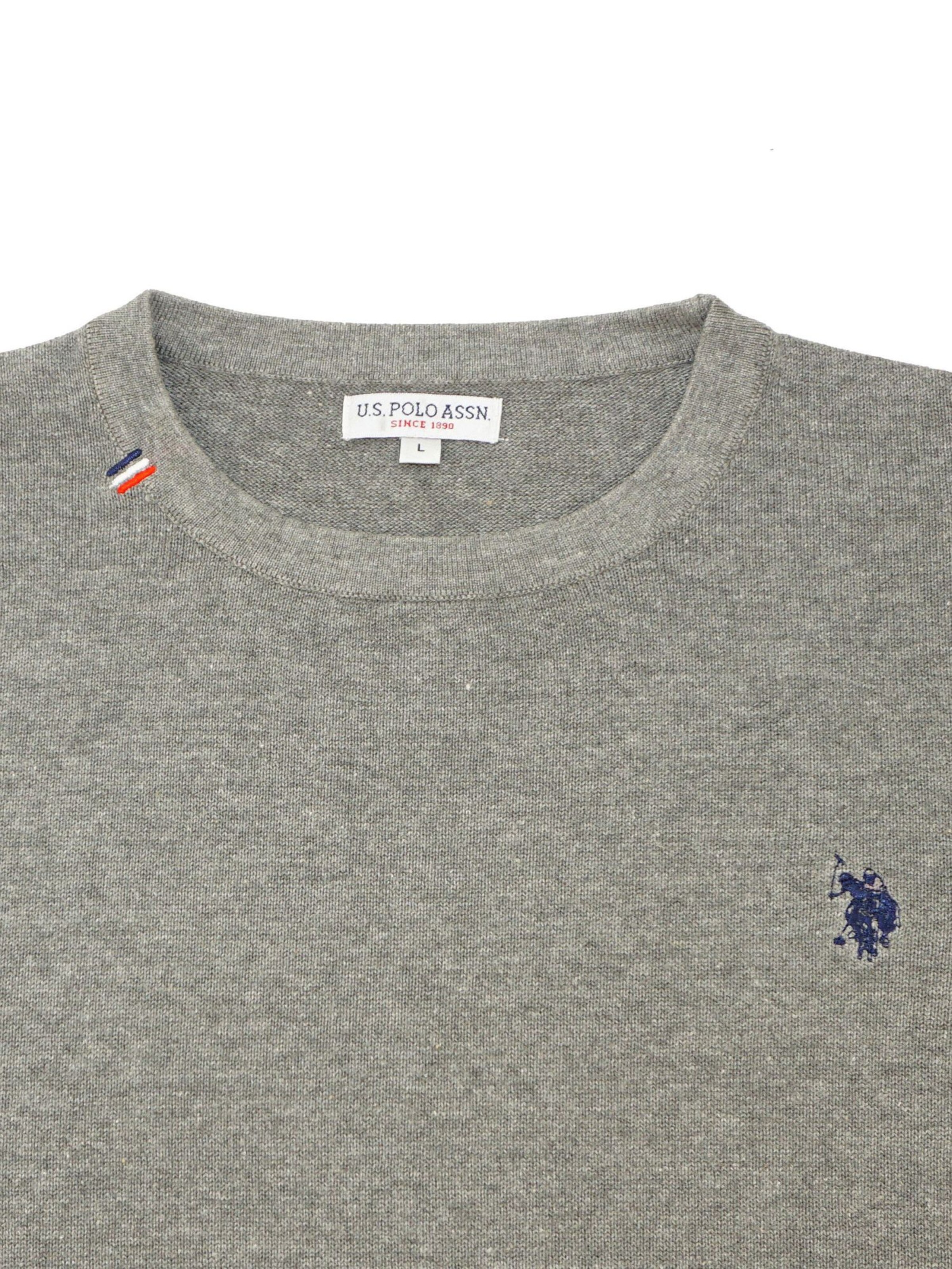 Pull-over U.S. POLO ASSN. en gris