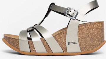 Sandalo 'Lanzarote' di Bayton in grigio: frontale