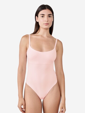 ETAM Bodysuit 'Pure Soft' in Pink: front